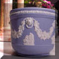 Wedgwood Blue Jasperware Cache Pot