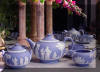 Wedgwood Blue Jasperware Tea Set