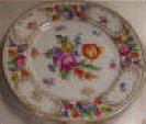 Flower One Dessert Plate Schumann Dresden