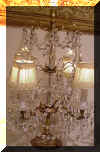 Very Fine Crystal Lamp Table Sconce