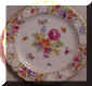 2003 schumann empress salad plate flower one